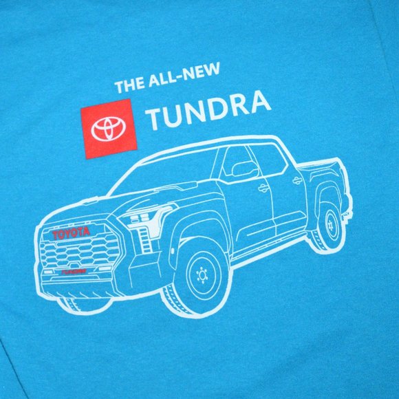 Toyota Tundra Truck NWOT Unisex Jerzees T-Shirt Small - Picture 5 of 9